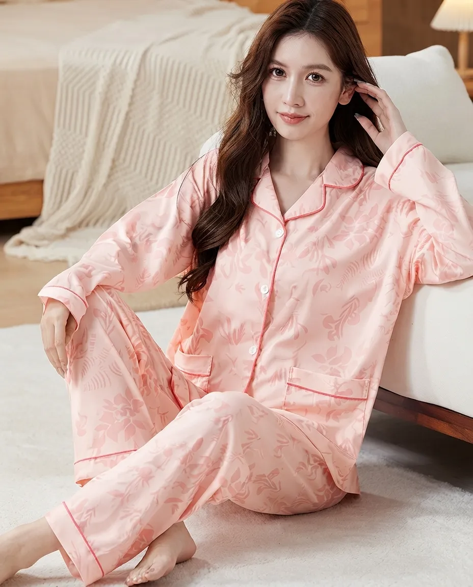 Women's Soft Fabric 2-Piece Relax Pajama Set