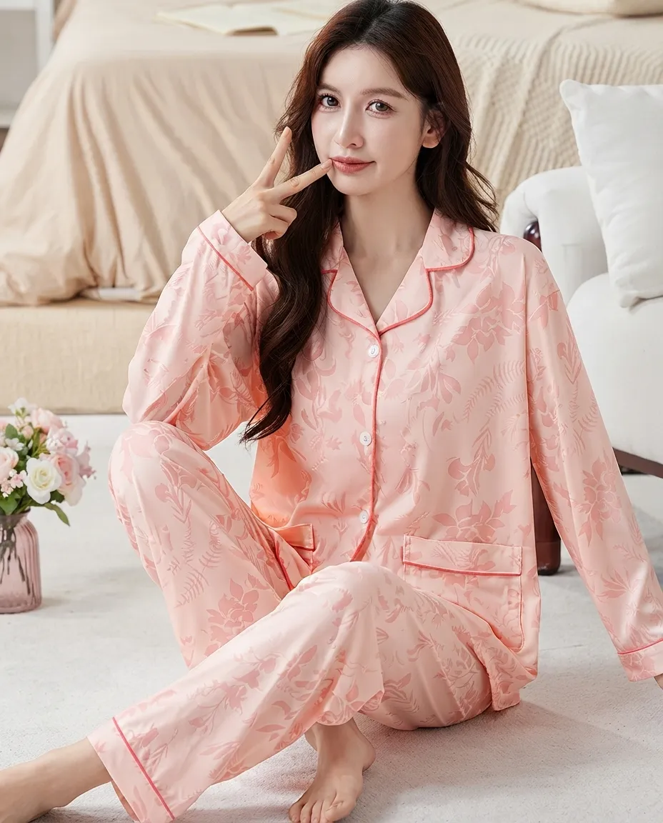 Women's Soft Fabric 2-Piece Relax Pajama Set