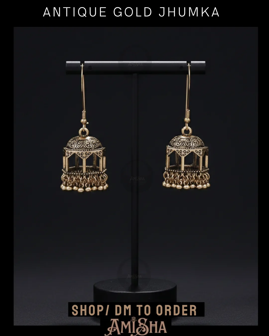 ANTIQUE JHUMKA